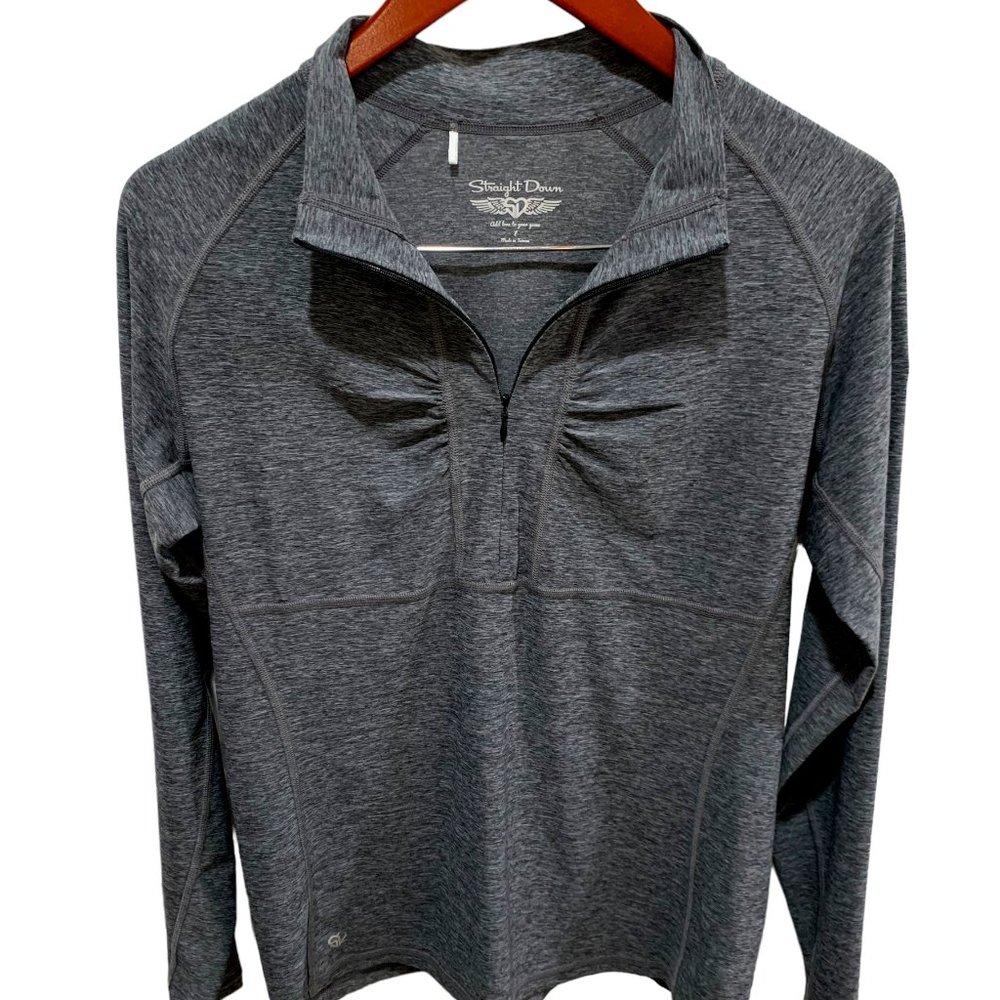 Women's Straight Down 1/2 Zip Pullover - Medinah Country Club - Size Large